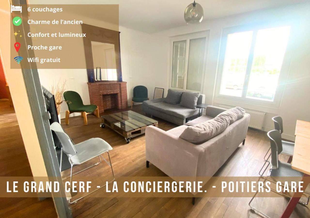 Ferienwohnung Le Grand Cerf - Poitiers - Gare Exterior foto